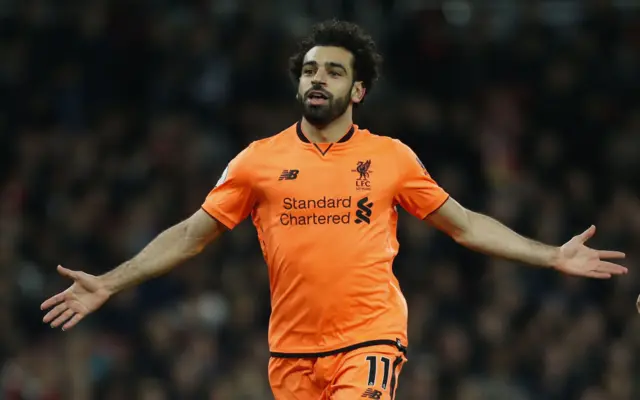 المهاجم المصري محمد صلاح