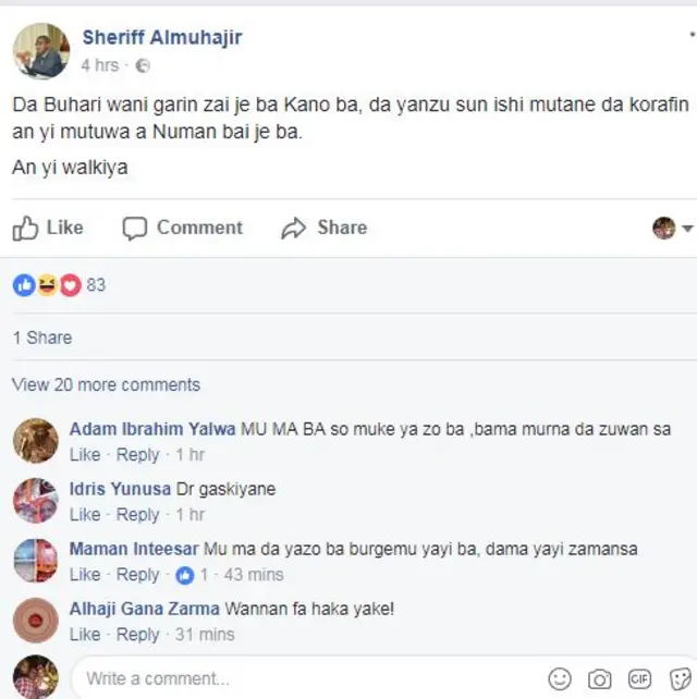 Sheriff Almuhajir Facebook