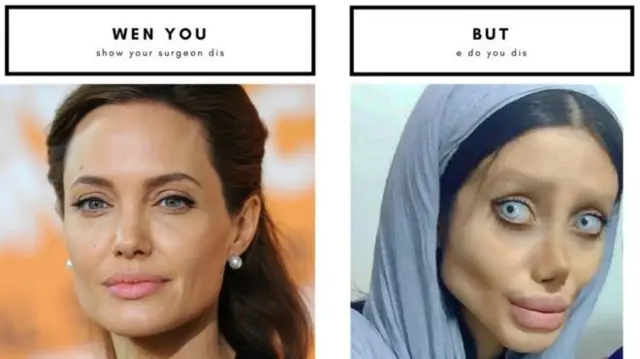 سحر طبار وأنجلينا جولي