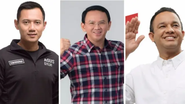 Agus, Ahok, Anies