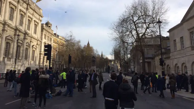 Westminster'a giden yollardan biri