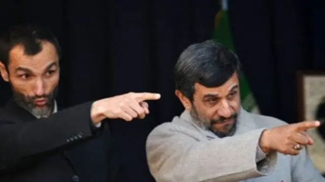 
          احمدی نژاد به رغم اعلام کناره‌گیری، با کاندیداتوری حمید بقایی، دوباره در رقابت‌های انتخاباتی، فعال شده است
        