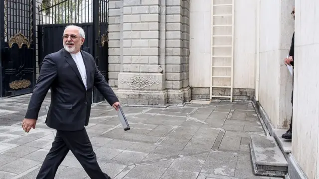 وزیر خارجه ایران در تهران سخنرانی کرده