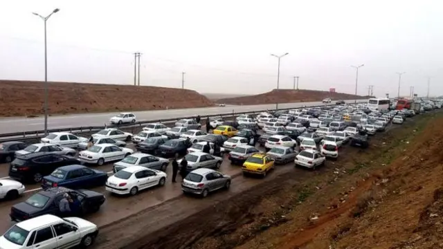 تصادف مشهد