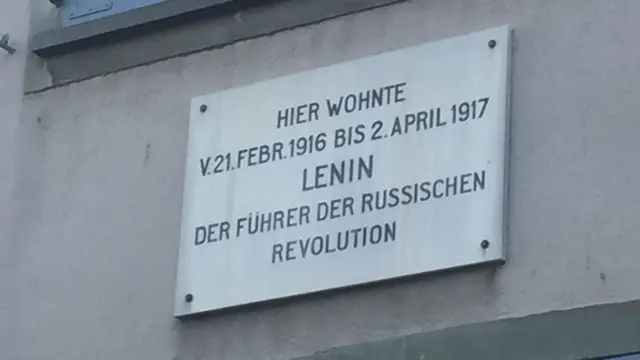 Ленин, Шпигельгассе, Цюрих