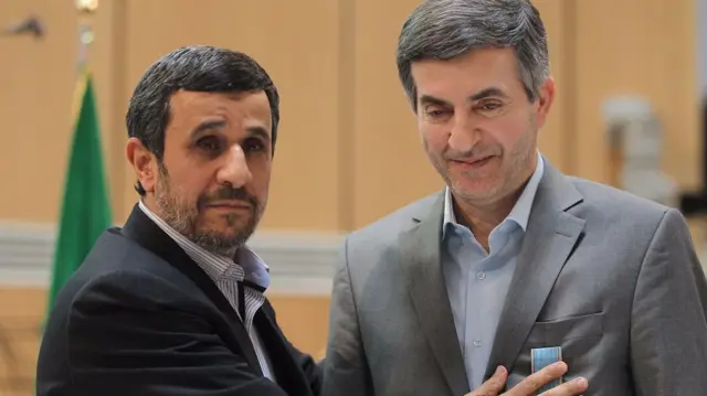 رحیم مشایی و احمدی نژاد