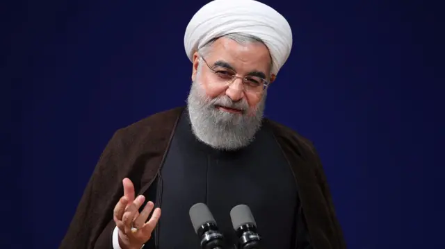 حسن روحانی رئیس جمهور ایران