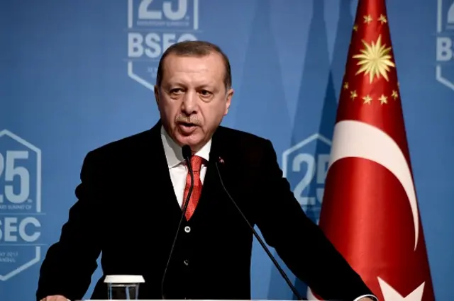 Erdoğan konuşuyor