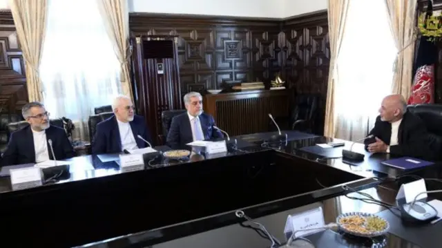 دیدار غنی با جواد