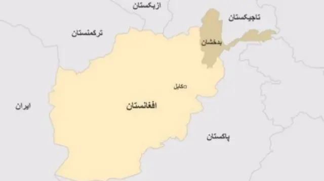 نقشه بدخشان