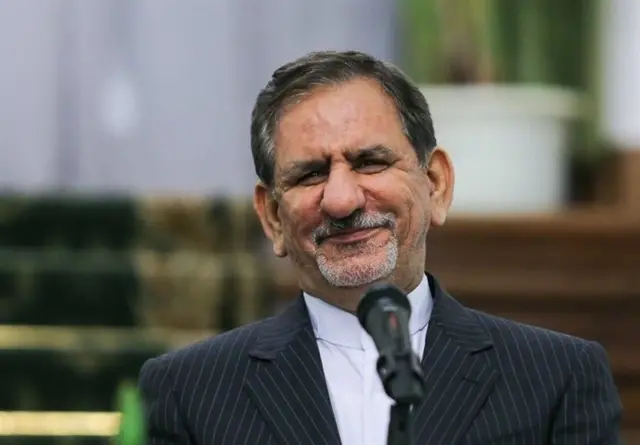 اسحاق جهانگیری، معاون اول رئیس جمهور ایران