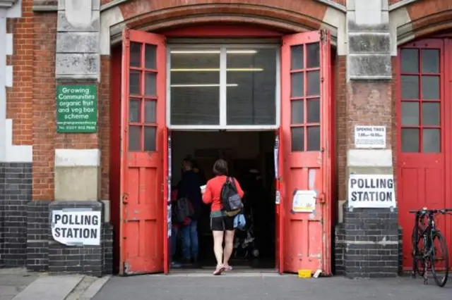 Former fire station turns polling station