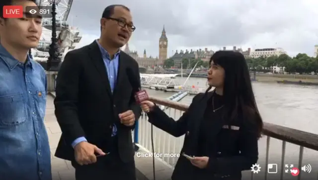 BBC Live về kết quả bầu cử hạ viện Anh hôm 09/6/2017.