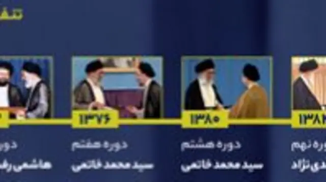 مقام های قضایی ایران می گویند شورای عالی امنیت ملی آقای خاتمی را ممنوع التصویر کرده است