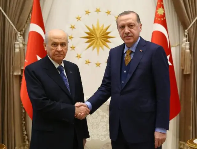 Devlet Bahçeli- Reep Tayyip Erdoğan