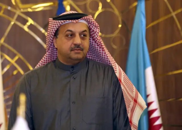 وزير الدفاع القطري خالد بن محمد العطية
