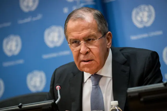 Rusya Dışişieri Bakanı Sergey Lavrov