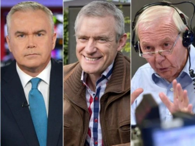 من اليمين إلى اليسار: جون هامفريز، جيرمي فاين، هيو إيدواردز.