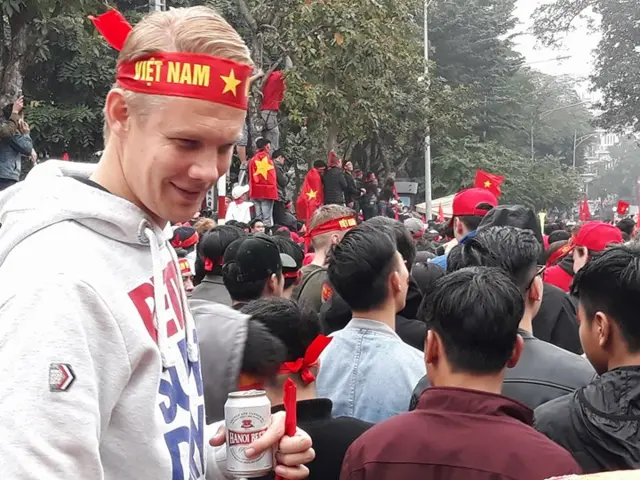 Cổ động viên U23 cao nhất?