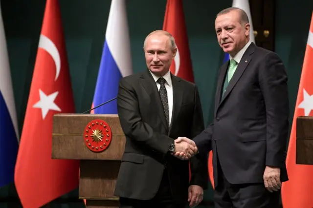 Erdoğan ve Putin
