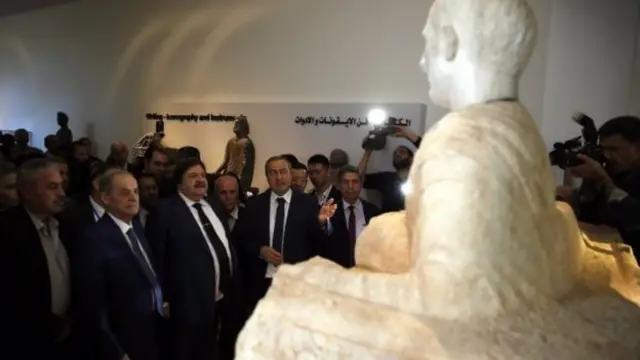 Munaasabadda dib loogu furay madxafka waxaa soo qaban qaabiyay wasaaradaha dalxiiska iyo dhaqanka Suuriya