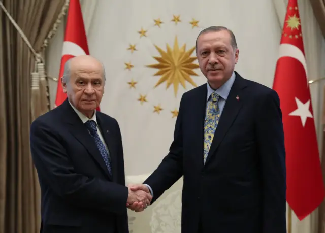 Bahçeli ve Erdoğan