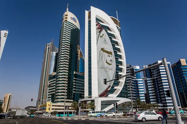 مشهد من العاصمة القطرية