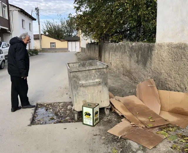 Mozaiğin bulunduğu sokak