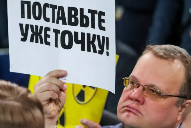 Журналист на пресс-конференции