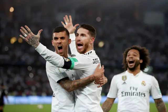 مباراة ريال مدريد والعين في أبو ظبي