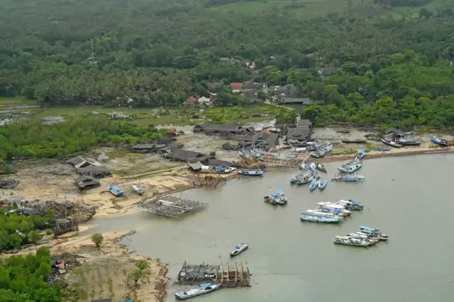 kawassan terdampak tsunami