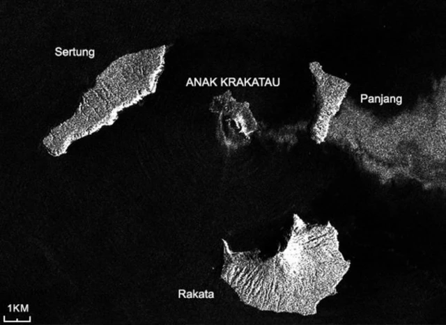 peta Krakatau