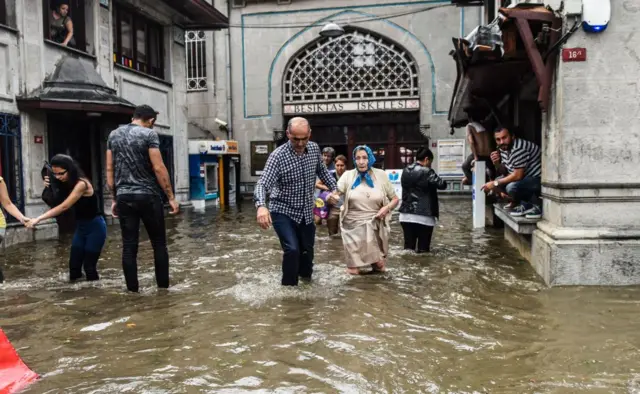 istanbul'da sel