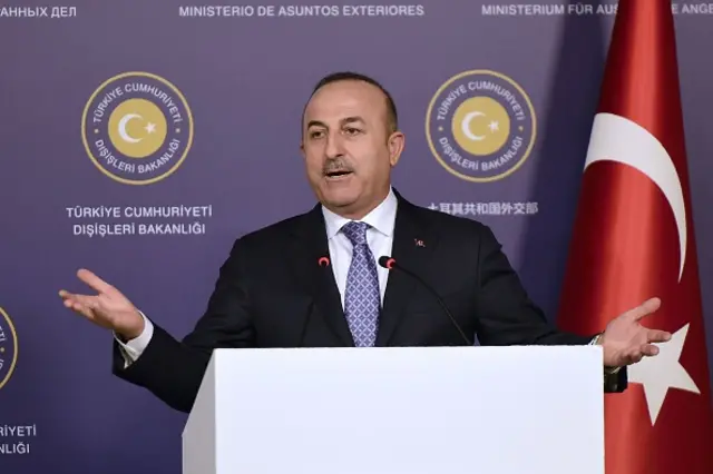 وزير الخارجية التركي مولود جاويش أوغلو