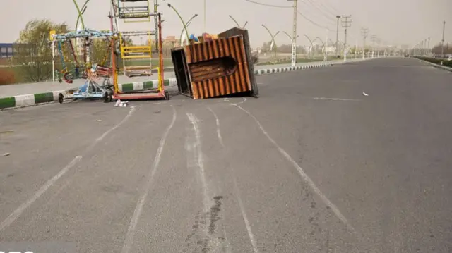 طوفان در اورمیه