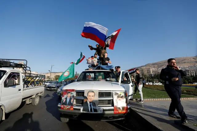 акция протеста в Дамаске