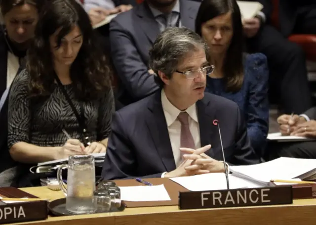 Fransa'nın BM Büyükelçisi François Delattre