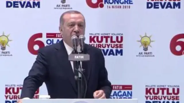 Cumhurbaşkanı Recep Tayyip Erdoğan