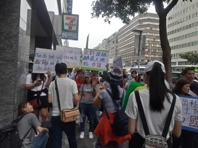 biểu tình ở Đài Loan