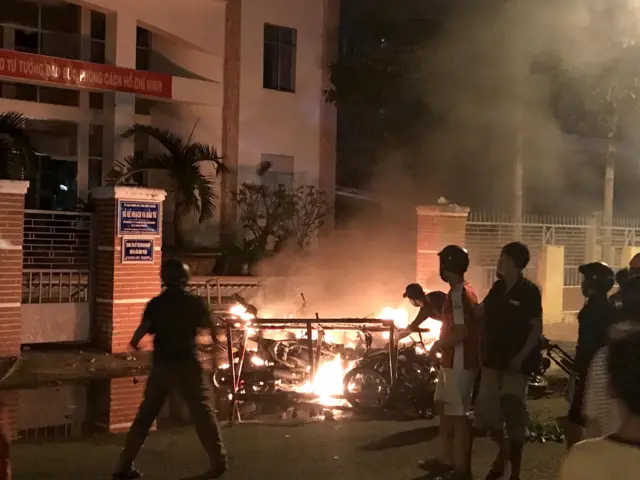 Protest in Binh Thuan