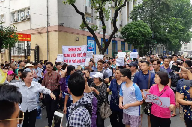 Hình chụp ở Hà Nội ngày 10/6/2018