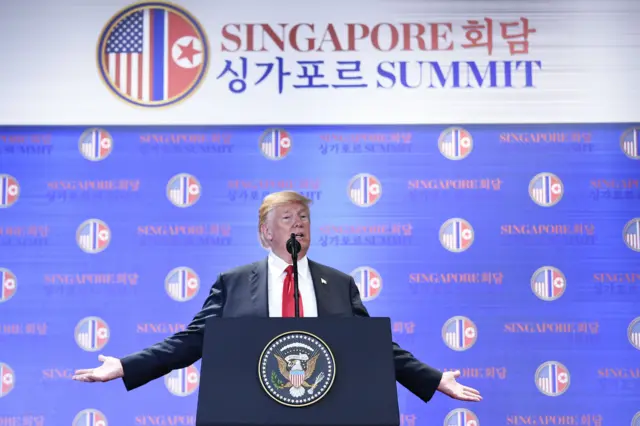 Trump at press conference
