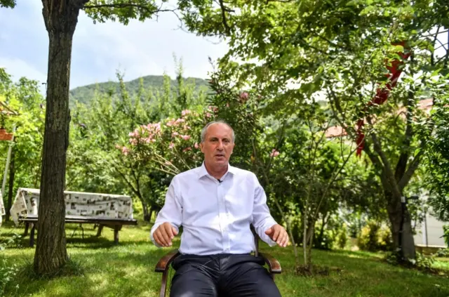 CHP'nin cumhurbaşkanı adayı Muharrem İnce