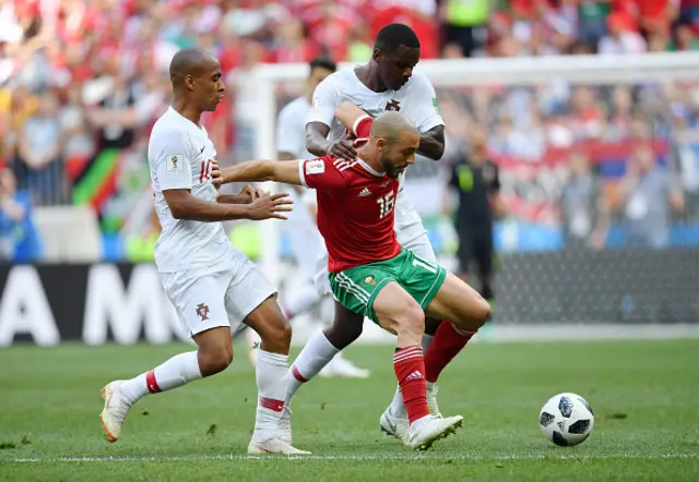 المغرب تضغط في الشوط الثاني لتعديل النتيجة