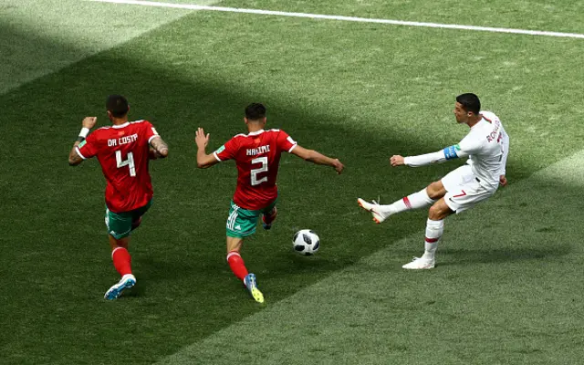 هدف رونالدو من زوايا مختلفة