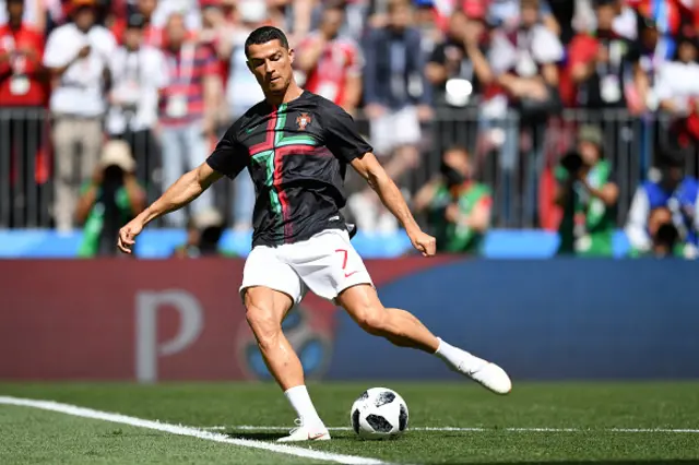 رونالدو يجهز نفسه لمواجهة المنتخب المغربي