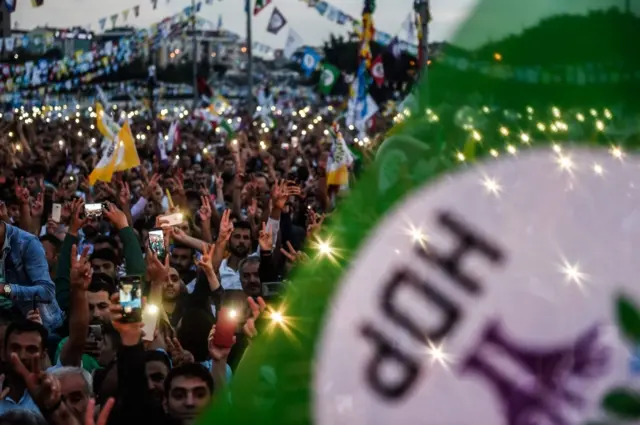 HDP'nin İstanbul mitingi