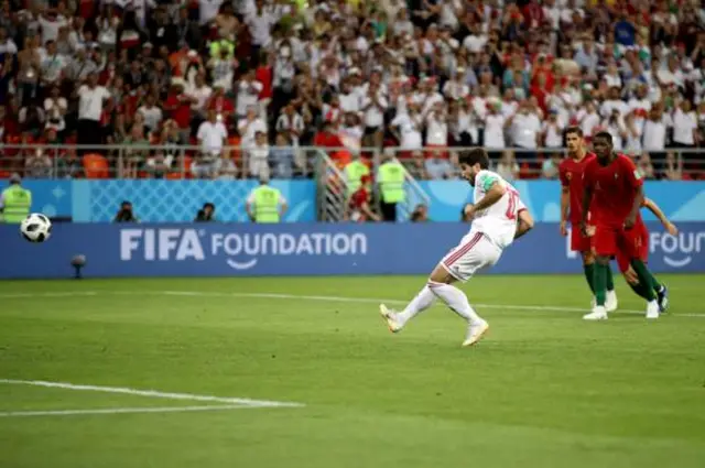 مبارة ايران والبرتغال