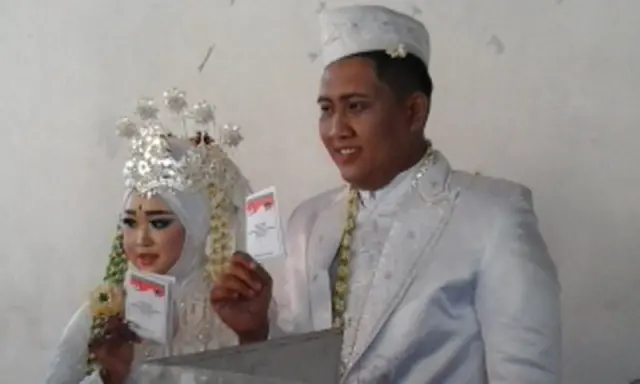 pengantin di Pilkada Jawa Tengah