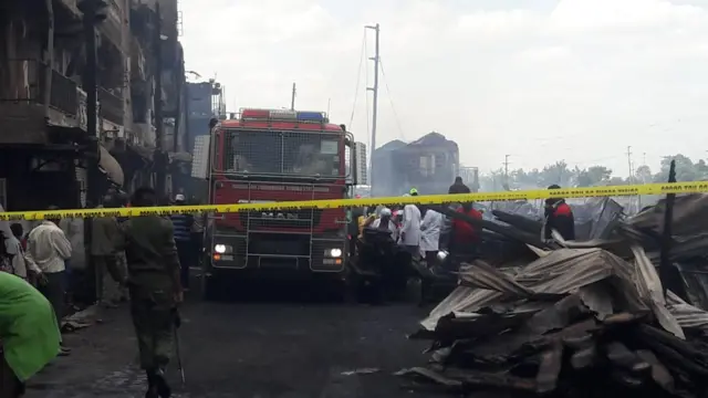 Dabka khasaare badan ayuu gaystay